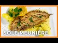 Sole meunire  recette foodcuisine