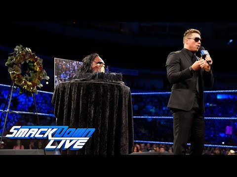 The Miz holds a funeral for Team Hell No: SmackDown LIVE, July 17, 2018