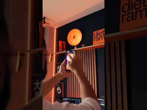 I turned the viral IKEA VARMBLIXT into a Philips Hue light #shorts