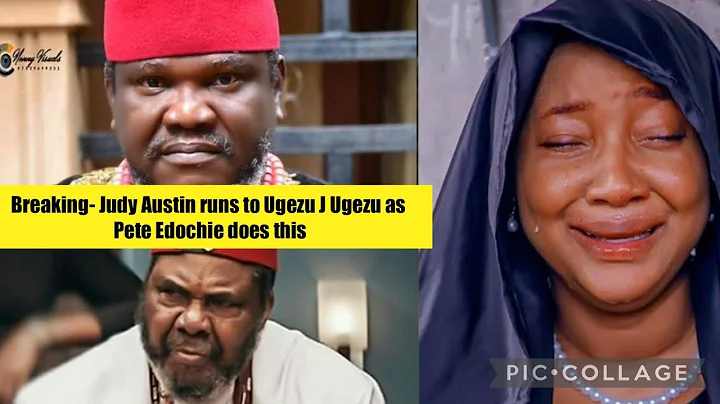 Breaking- Judy Austin runs to Ugezu J Ugezu as Pete Edochie does this..