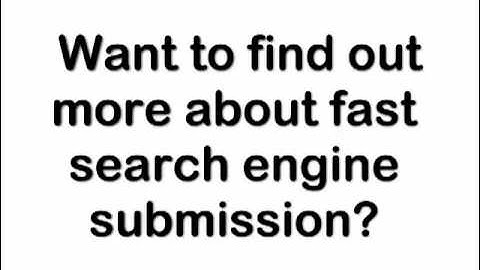 fast search engine submission: How To Promote Your Website And Boost Traffic