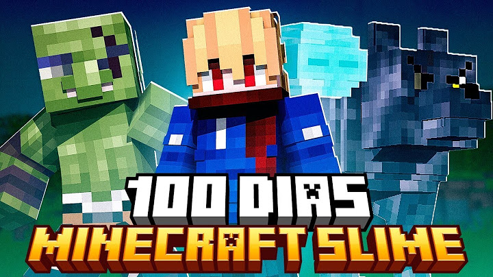 SOBREVIVI 100 DIAS NO SLIME DO MINECRAFT - O FILME
