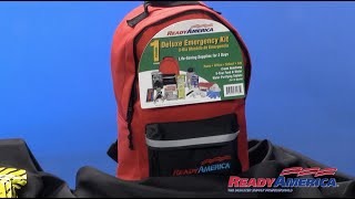 Ready America 1-Person Deluxe Emergency Kit 3-Day Backpack