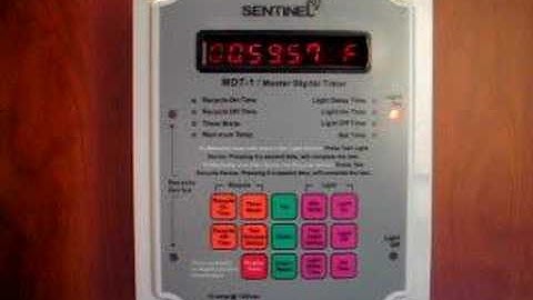 Sentinel MDT-1 Master Digital Timer demonstration
