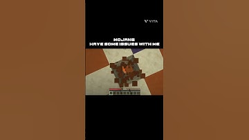 mojang have some issues with me #minecraft #shorts
