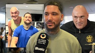 TYSON FURY SPARRING PARTNER TY MITCHELL (INCREDIBLE INSIGHT) INTO USYK CAMP | WOULD NOT SELL MYSELF