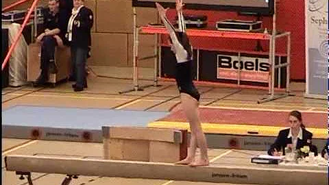 Dutch Gymnastics 2010 : Francesca Turner BB