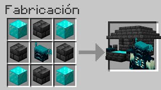 Minecraft 1.19 pero CRAFTEO CASAS de los NUEVOS MOBS!