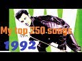 My top 250 of 1992 songs