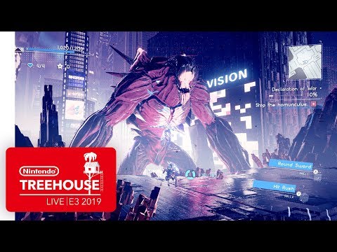 ASTRAL CHAIN Gameplay Pt. 2 - Nintendo Treehouse: Live | E3 2019