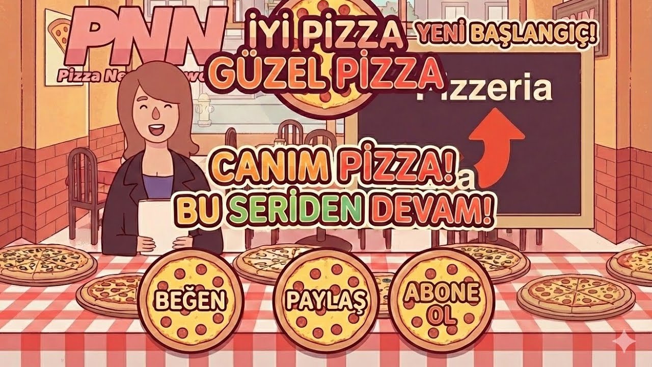PİZZA DÜKKANIMIZI AÇTIK! 🍕👩‍🍳 İlk Müşteriler ve Komik Siparişler! | İyi Pizza Güzel Pizza #1
