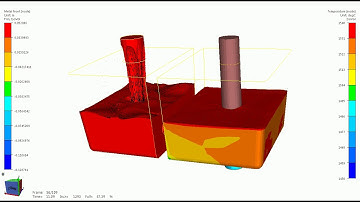 Simulation of metal casting in a tundish - THERCAST®