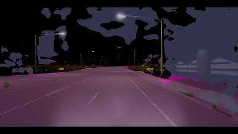 Deeplabv3+ semantic segmentation on valid set rgb/005