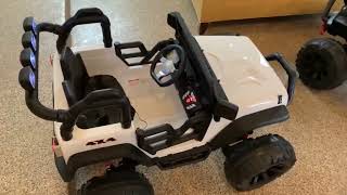 Hikiddo 24V 9Ah Ride On Toy For Big Kids, 2 Seater Ride On Truck Kids Electric Vehicle Car Review