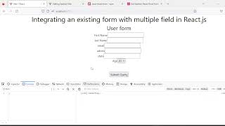 🚀🔥REACT JS Full Course for Beginners with code | How to handle multiple inputs in React
