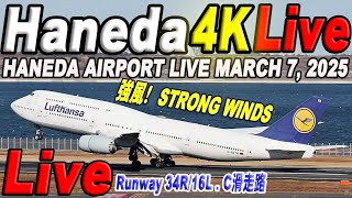 🔵 Live 羽田空港ライブ Haneda Airport Live March 7, 2025   生中継 2025年3月7日 羽田空港ライブカメラ