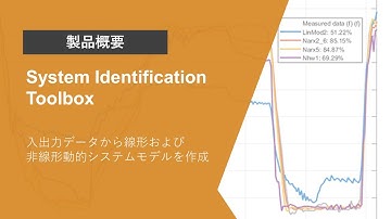 System Identification Toolboxとは？ | 製品概要
