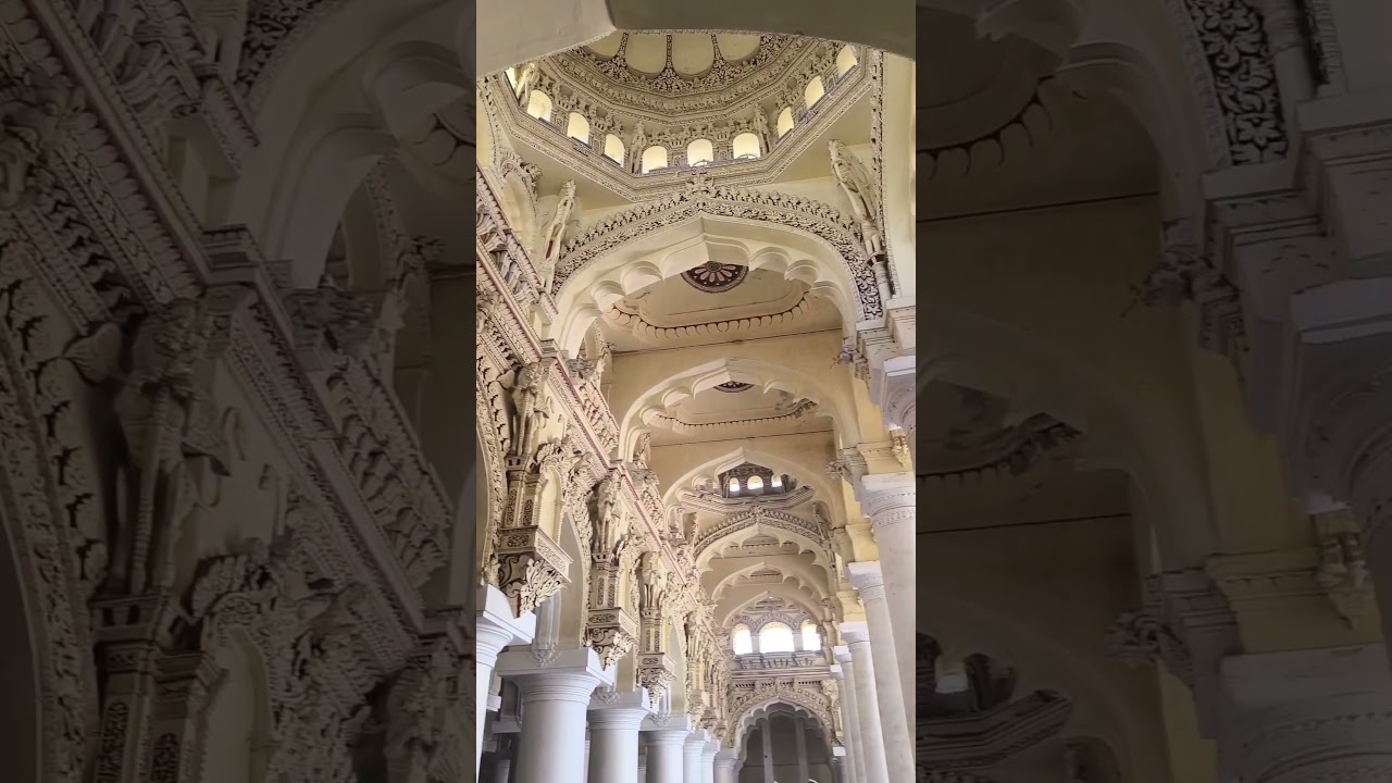 Thirumalai nayakar mahal vlog 🥰. #madurai #tamil #minivlog #tour #vlog #diml