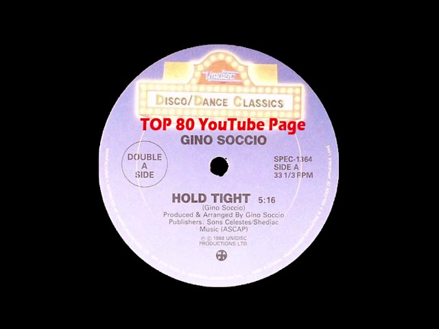 Gino Soccio - Hold Tight (Extended Version) class=