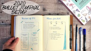 My 2020 Bullet Journal Set-up: Detailed Pages + Divisions - Beradadisini