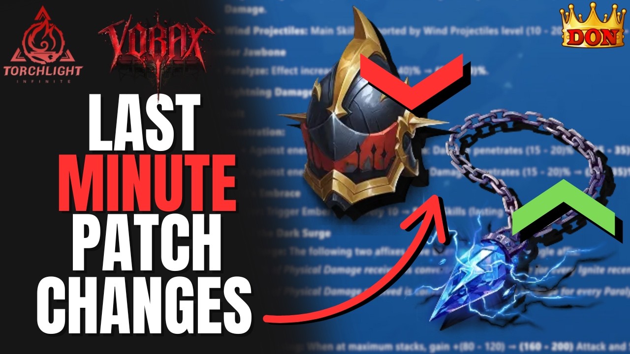 Обновление в последнюю минуту — это нечто! | Vorax Torchlight Infinite