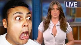 REACTING TO THE BEST TV NEWS BLOOPERS