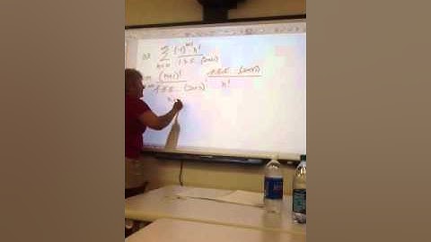 Dr. VanGlabek - Ratio Test with unusual factorials