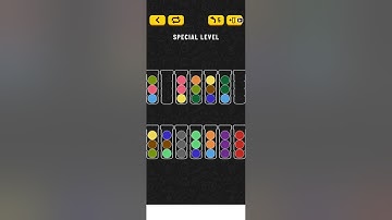 Ball sort special level after 120