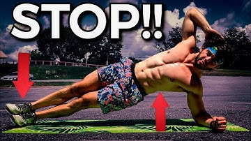 HOW TO Actually do A *SIDE PLANK* for BEST RESULTS | Most Common Mistakes