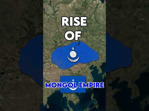 Rise of Mongol Empire⚔️🇲🇳🛡 #history #genghiskhan #mongolia #geography #fyp #viral #trending #fypシ