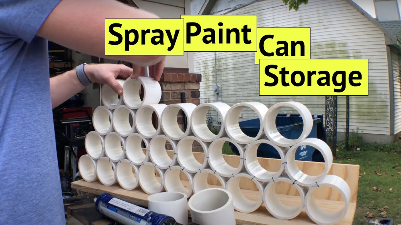 How To Store Spray Paint Cans