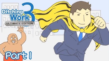 Ditching Work 3 - Escape Game Part 1: Stage 1-20 Full Gameplay Walkthrough Guide - Android, iOS Game