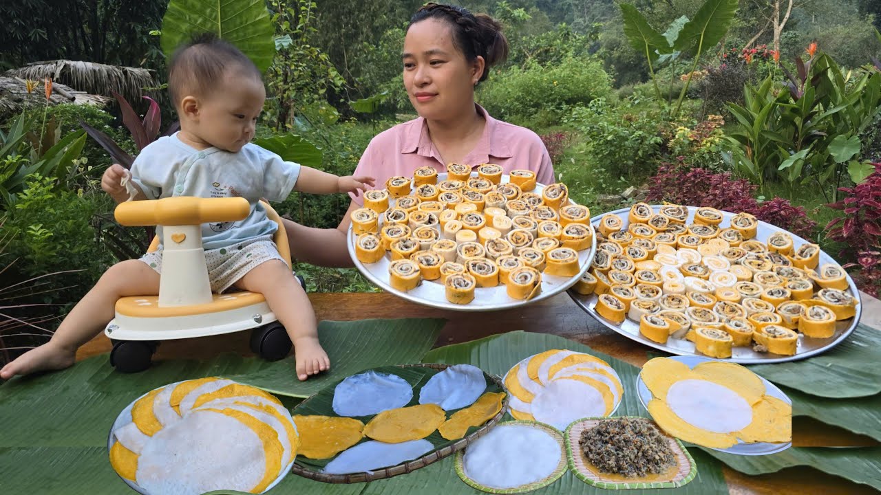 How to Make Super Delicious Egg Cakes - Eat and Sell to Make Money | Ly Thi Ca