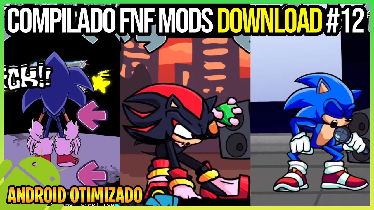 FNF Mod Android Otimizado Download (Pack Compilado) #12 