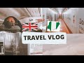 Moving to the UK from Nigeria in a pandemic|Second time in an airplane #qatarairways #travelvlog #uk