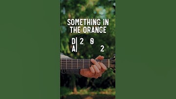 Thumbnail of Something In The Orange Zach Bryan Guitar Tutorial // Something In The Orange Guitar Lesson