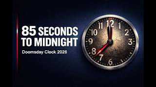 Doomsday Clock 2026 85 Seconds to Midnight