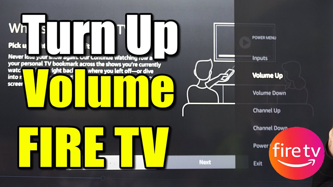 How to increase the Volume without Remote on FIRE TV (Best Method ...