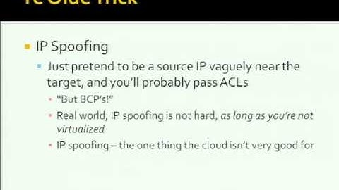 DEFCON 19: Black Ops of TCP/IP 2011