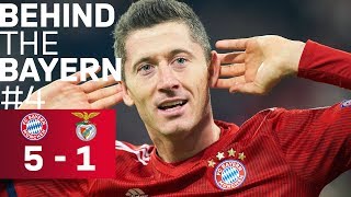 EXCLUSIVE: Champions League vs. Benfica 5-1 | Behind the Bayern #4