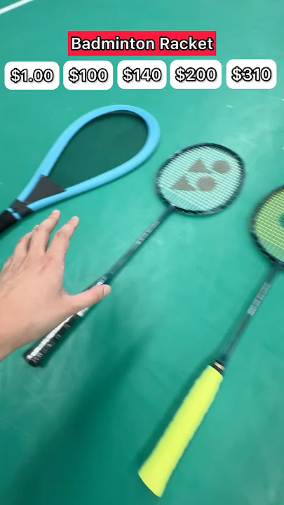 $1 VS $310 badminton racket #nanoflare800 #nanoflare800pro #nanoflare800tour #nanoflare800play