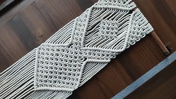 Macrame Wall Hanging Tutorial | Easy Macrame Wall Hanging for Beginners | DIY Macrame Wall Hanging