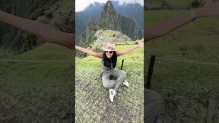 ¿Fotos sola en Machu Picchu?