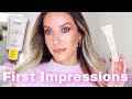 GIORGIO ARMANI NEO NUDE FOUNDATION & SUPERGOOP GLOW SCREEN FIRST IMPRESSIONS REVIEW