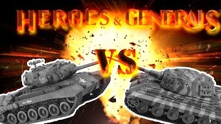 M26 Pershing vs King Tiger Highlights [Heroes e Generals]