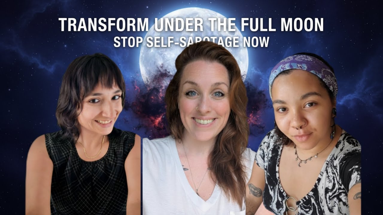 Full Moon Tarot: Are You Sabotaging Yourself? 🔮