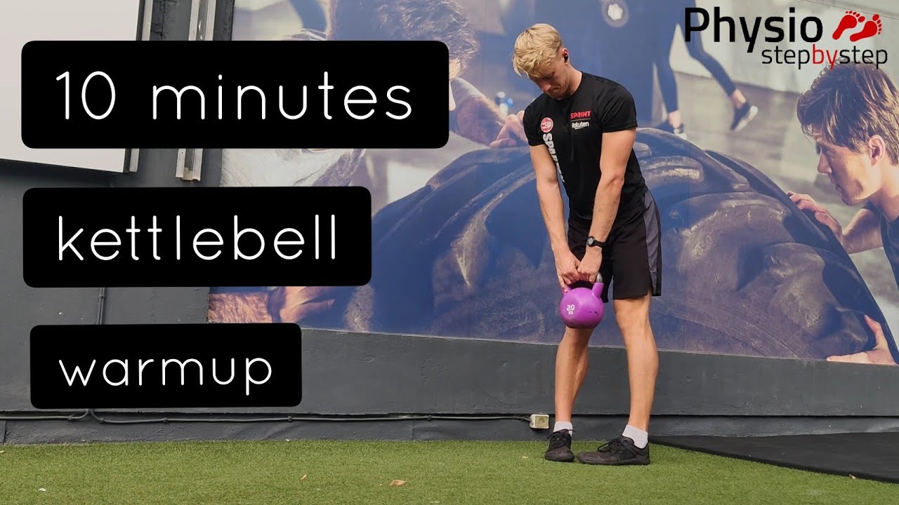 10 minutes KETTLEBELL warm up flow YouTube