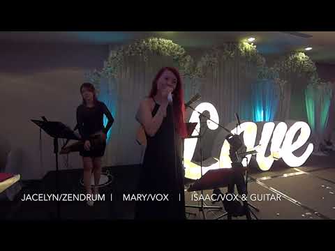 WEDDING-小酒窝 (林俊杰，蔡卓妍)- 3pcs Band line-up
