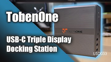 TobenOne USB-C Docking Station - Uber Productivity