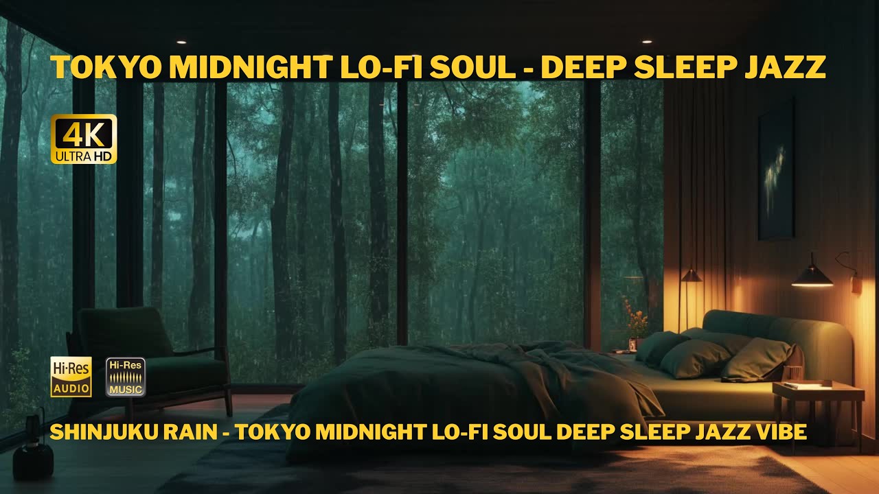 Tokyo Midnight Lo-Fi Soul - Deep Sleep Jazz - 東京ミッドナイト ローファイソウル - ディープスリープジャズ